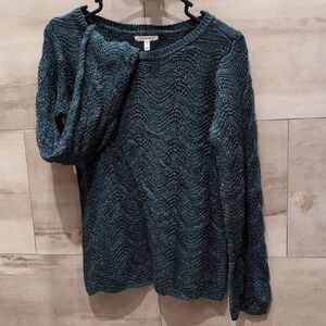 Maurices Teal Crew Neck Sweater